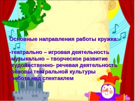 План работы с родителями по театрализованной деятельности в средней группе